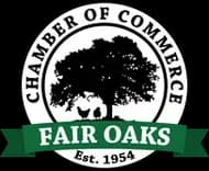 The logo for the Fair Oaks Chamber of Commerce.