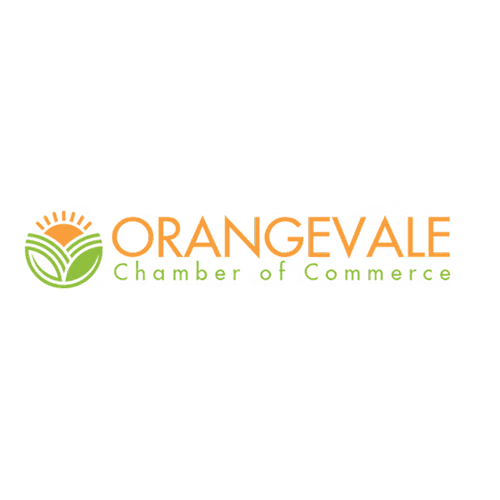 The logo for the Orangevale Chamber of Commerce.